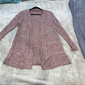 Pink Cardigan Sweater